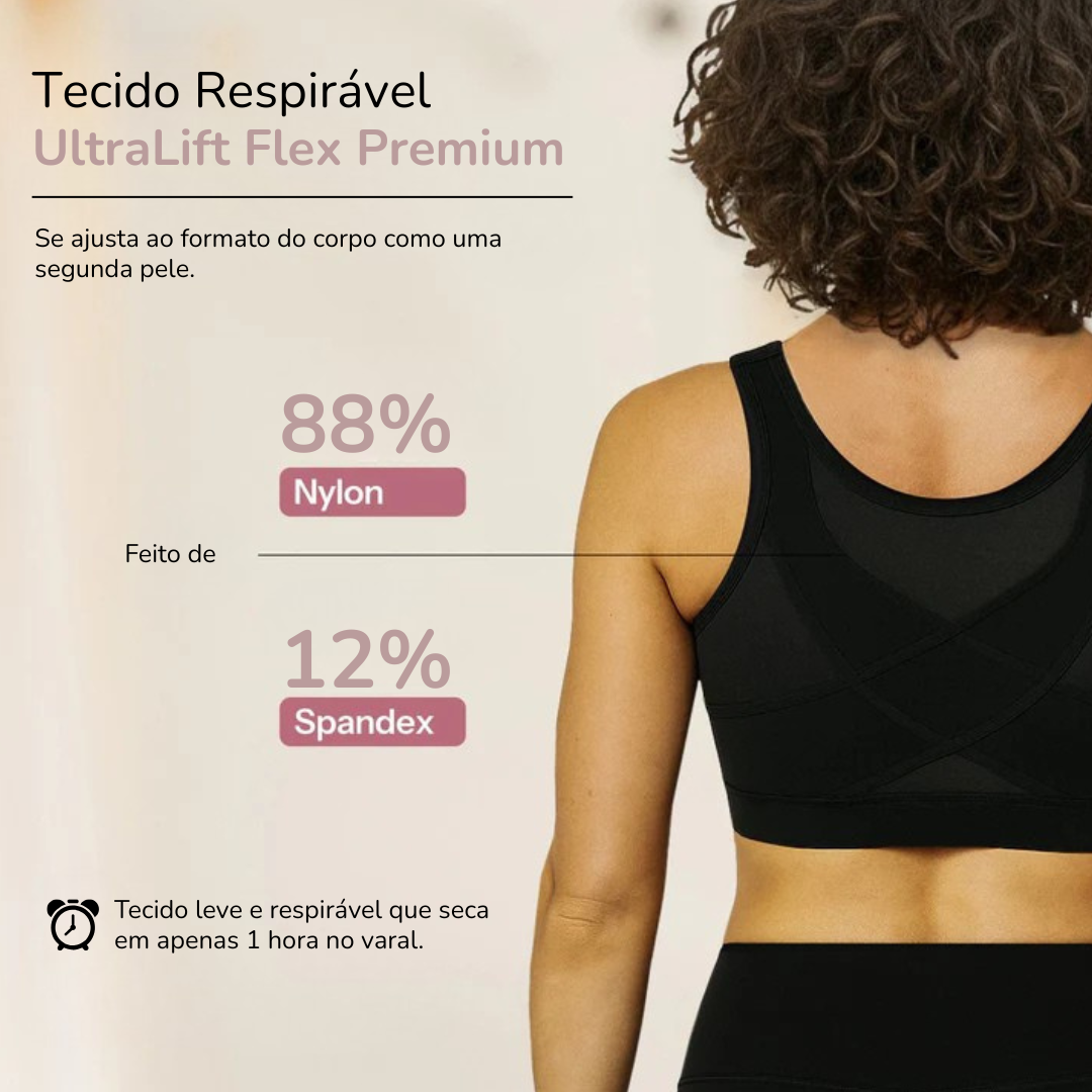Sutiã UltraSupport Sustentação Extrema Sem Bojo
