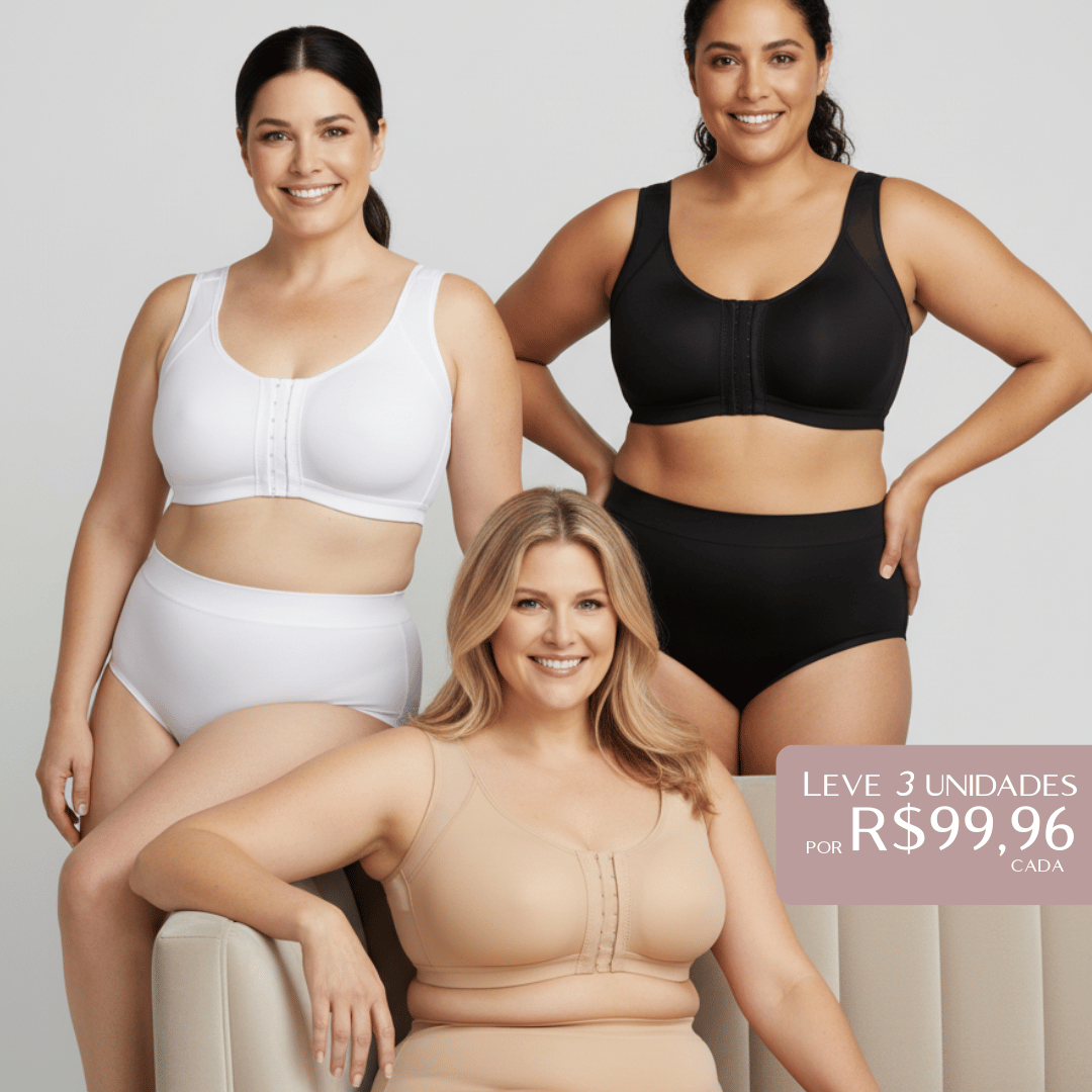 Sutiã UltraSupport Sustentação Extrema Sem Bojo