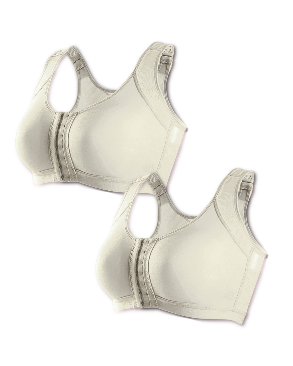 Kit 2 unidades Sutiã UltraSupport Com Corretor Postural Sem Bojo