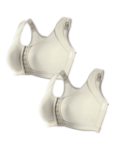 Kit 2 unidades Sutiã UltraSupport Com Corretor Postural Sem Bojo