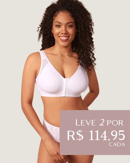 Kit 2 unidades Sutiã UltraSupport Com Corretor Postural Sem Bojo