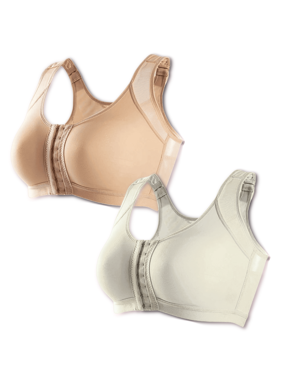 Kit 2 unidades Sutiã UltraSupport Com Corretor Postural Sem Bojo