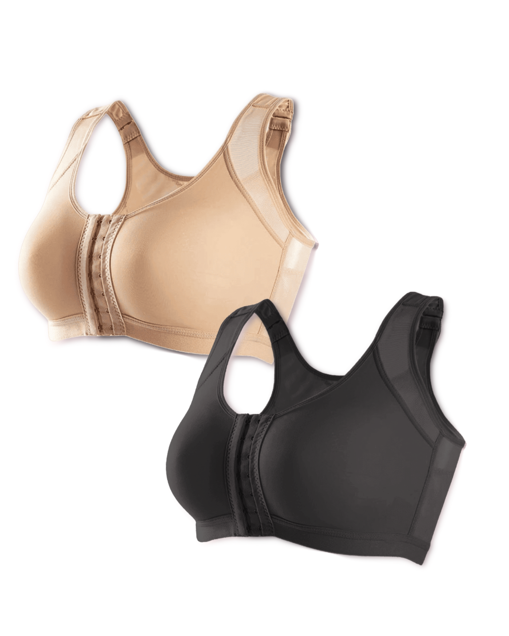 Kit 2 unidades Sutiã UltraSupport Com Corretor Postural Sem Bojo