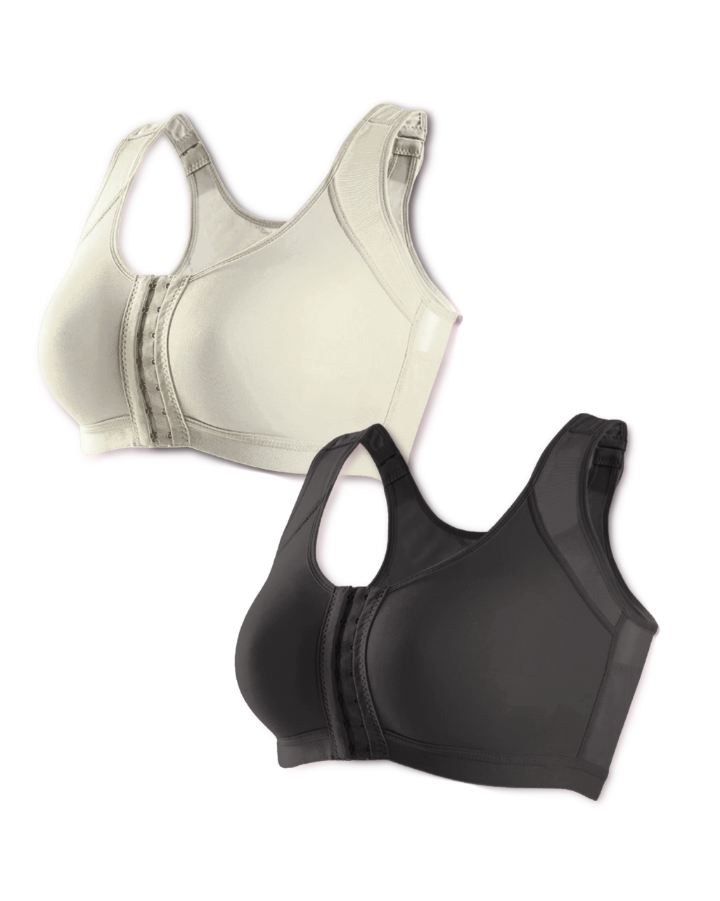 Kit 2 unidades Sutiã UltraSupport Com Corretor Postural Sem Bojo