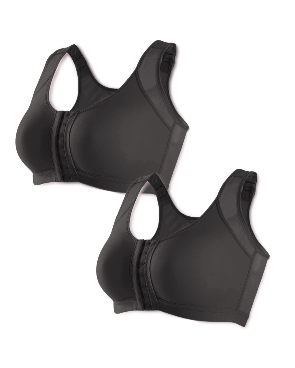 Kit 2 unidades Sutiã UltraSupport Com Corretor Postural Sem Bojo